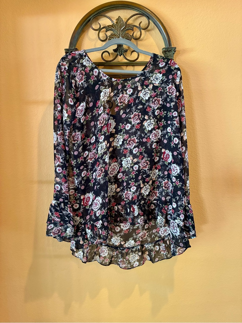 Umgee Floral Blouse